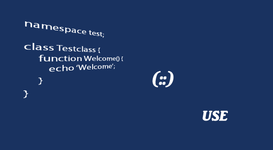 How to use namespace in PHP?