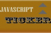 JavaScript Ticker for Database Values