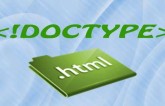The DocType In HTML