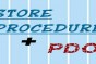 To use Store Procedure with PDO