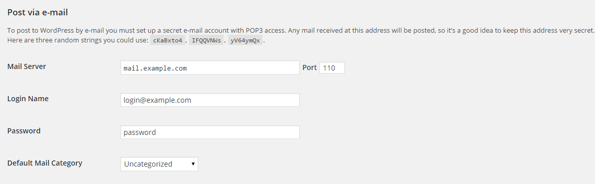 post-via-email-address-in-wordpress