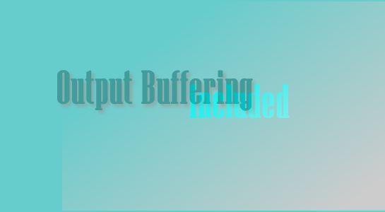 Include a file and store contents to variable using output buffer