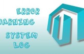 Enable system log and errors/warning in magento