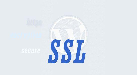 SSL with wordpress