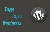 To add Tags to the page in Wordpress