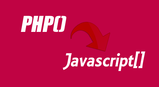 To convert PHP array into Javascript array