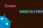 To restrict screenorientation in Android
