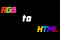 Convert RGB to Hex HTML code in PHP