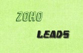 To create zoho leads using PHP