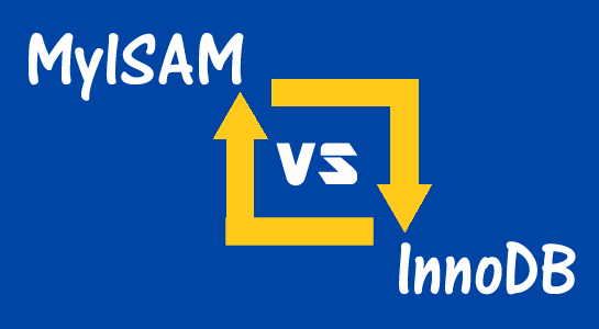 myisam vs innodb