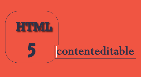 contenteditable html5