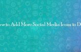 How to add more Social Media icons to Divi