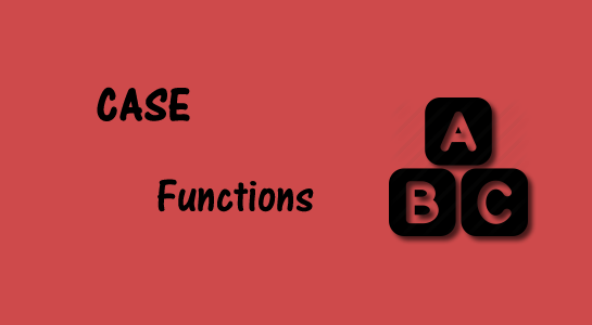 Case functions in PHP